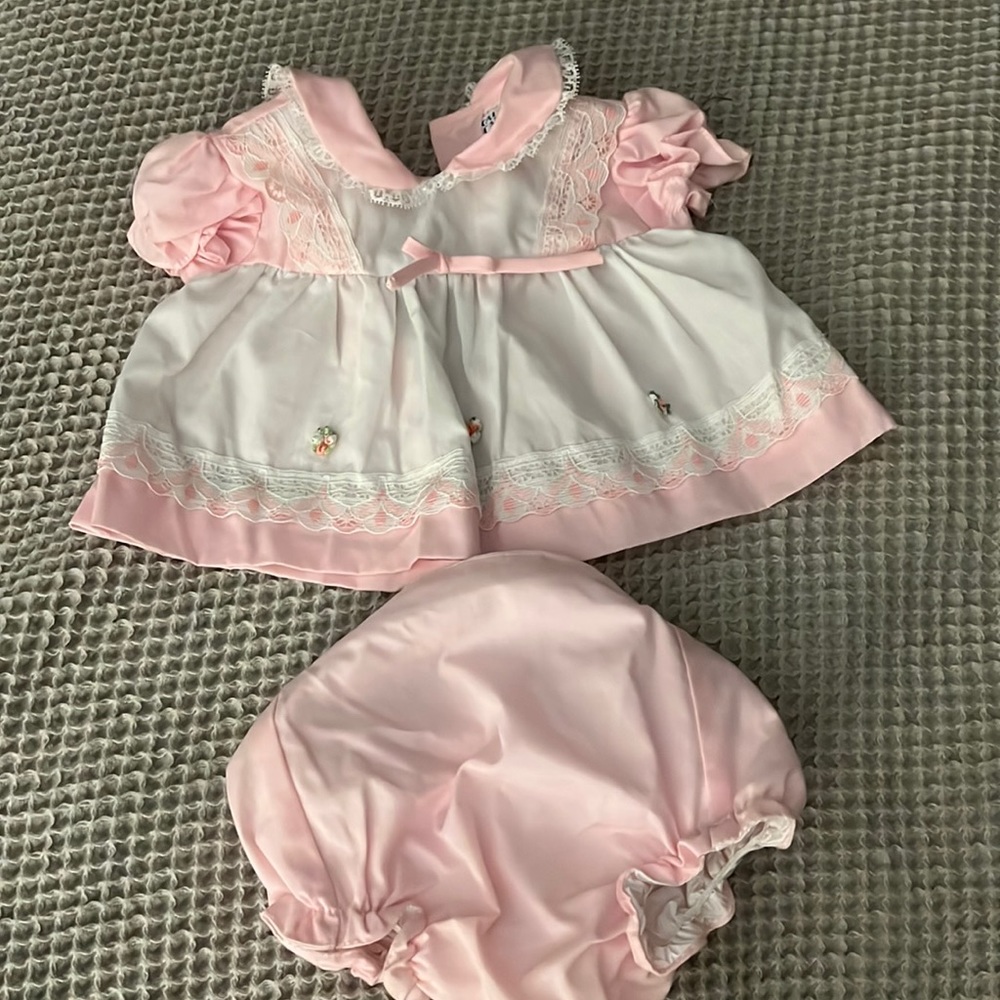 Vintage Catton Candy 2 piece set